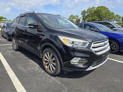 Shadow Black 2018 Ford Escape Titanium