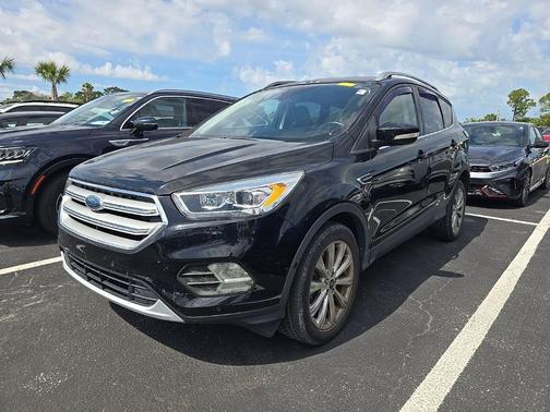 Shadow Black 2018 Ford Escape Titanium