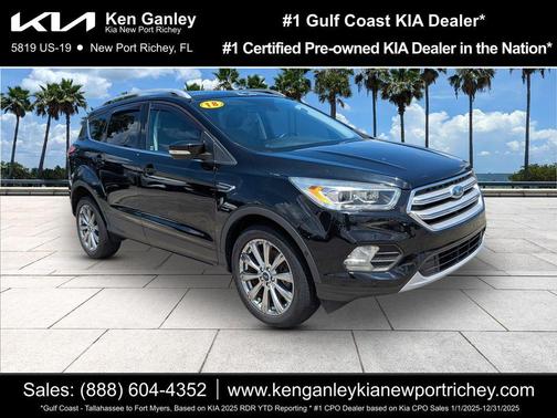 Shadow Black 2018 Ford Escape Titanium