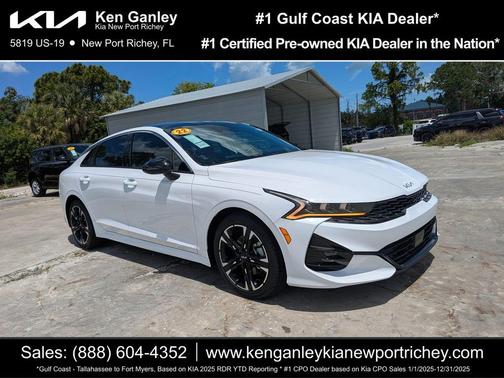 Glacial White Pearl 2022 Kia K5 GT-Line