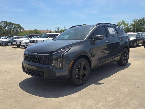 Gravity Gray 2026 Kia Sportage Hybrid X-Line