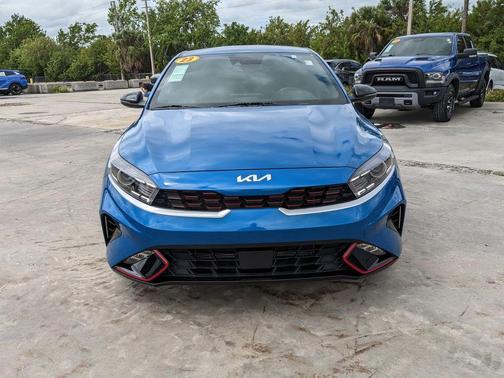 Blue 2023 Kia Forte GT-Line