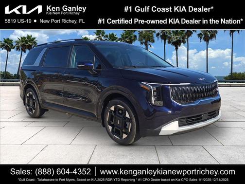 Deep Chroma Blue 2026 Kia Carnival EX