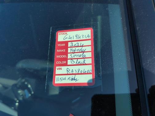 Onyx Black 2024 Hyundai SONATA SEL