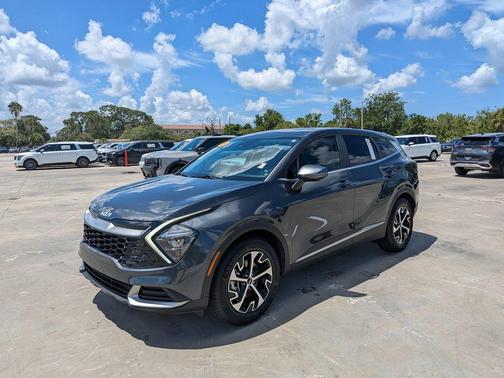 Gravity Gray 2023 Kia Sportage EX