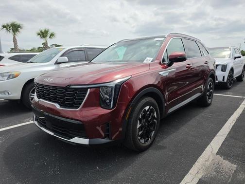 Red 2024 Kia Sorento S