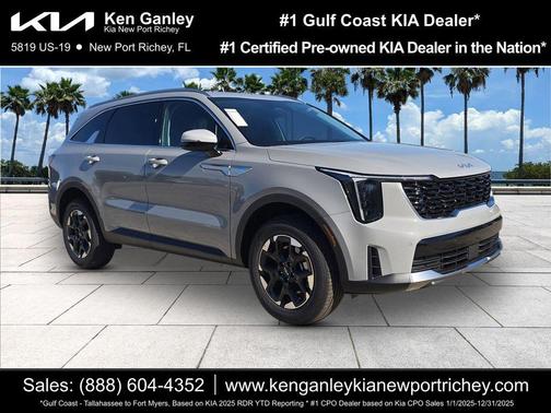 Wolf Gray 2026 Kia Sorento S
