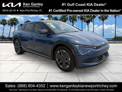 Midnight Black 2025 Kia EV6 Light