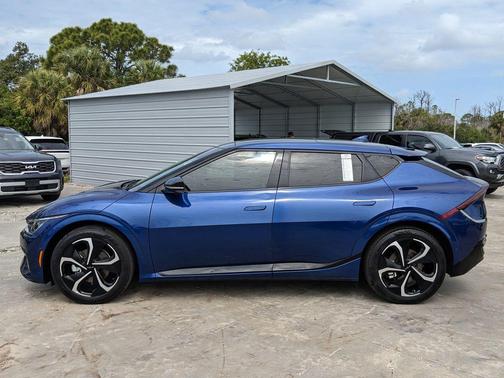 Blue 2024 Kia EV6 GT-Line