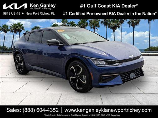 Blue 2024 Kia EV6 GT-Line