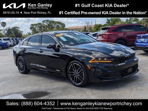 Ebony Black 2022 Kia K5 GT