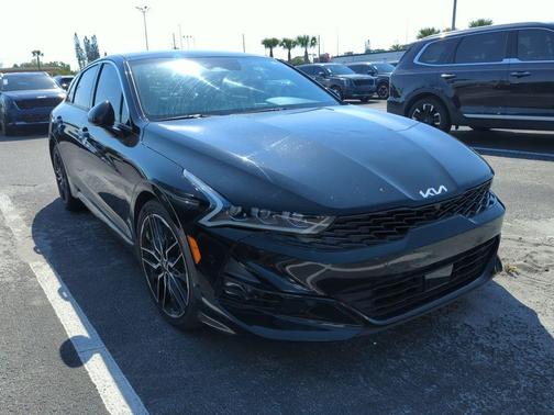 Ebony Black 2022 Kia K5 GT