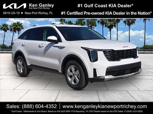 Glacial White Pearl 2026 Kia Sorento LX