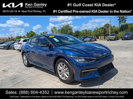 Blue 2024 Kia EV6 GT-Line