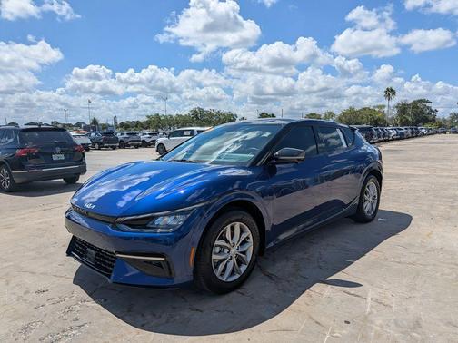 Blue 2024 Kia EV6 GT-Line
