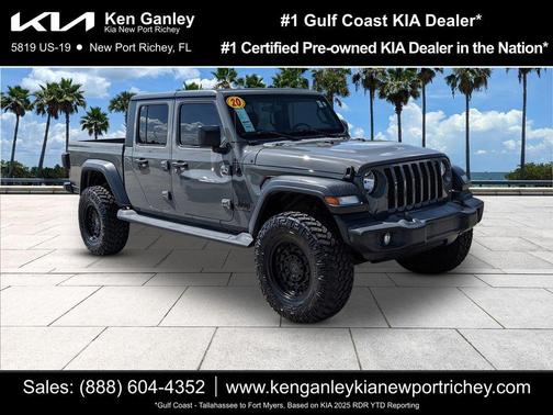 Sting Gray Clearcoat 2020 Jeep Gladiator Sport
