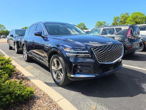 Adriatic Blue 2021 Genesis GV80 3.5T