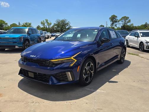 Blue 2026 Kia K5 GT-Line