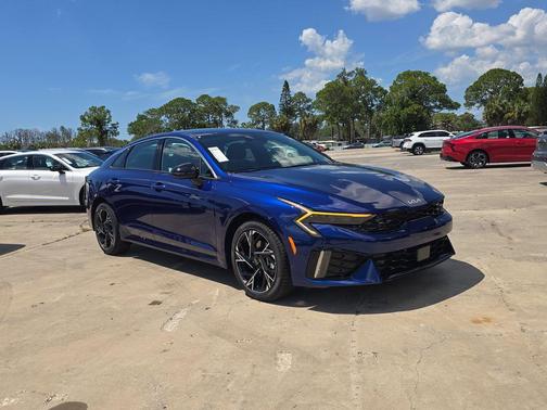 Blue 2026 Kia K5 GT-Line