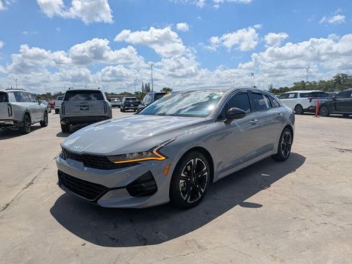 Wolf Gray 2023 Kia K5 GT-Line