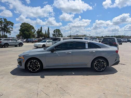 Wolf Gray 2023 Kia K5 GT-Line