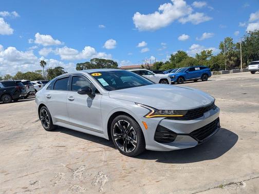 Wolf Gray 2023 Kia K5 GT-Line