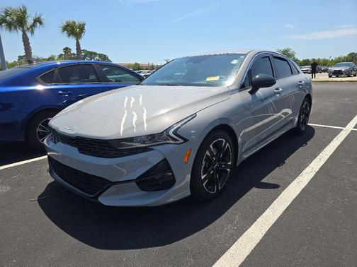 Wolf Gray 2023 Kia K5 GT-Line