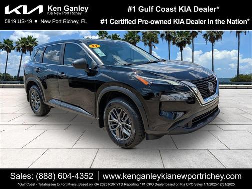 Black 2021 Nissan Rogue S