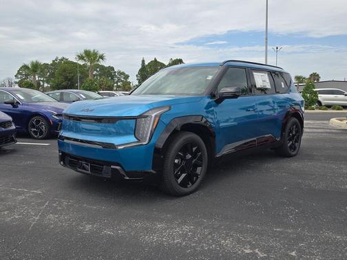 Ocean Blue 2026 Kia EV9 Land