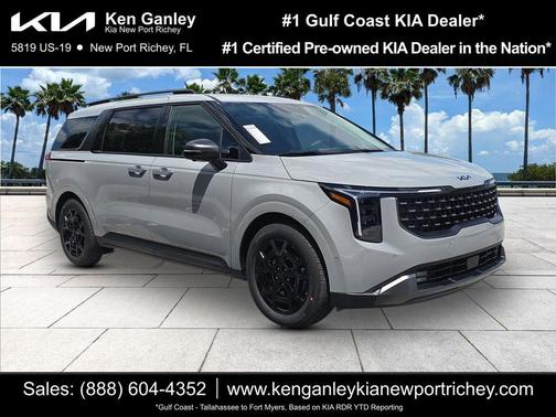 Ceramic Silver 2026 Kia Carnival SX Prestige