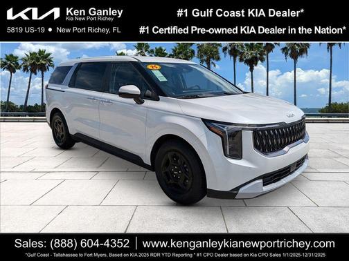 Snow White Pearl 2025 Kia Carnival LXS