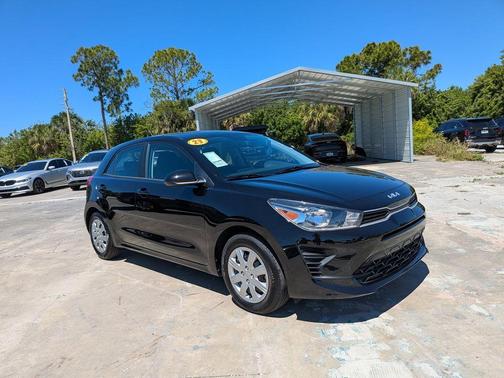 Aurora Black 2023 Kia Rio S