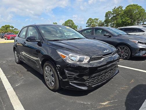 Aurora Black 2023 Kia Rio S