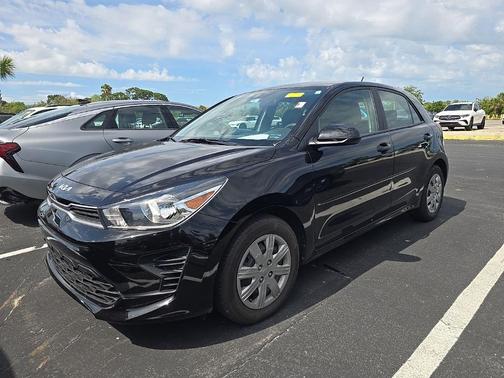 Aurora Black 2023 Kia Rio S