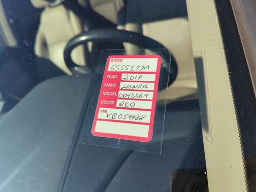 2019 Honda Odyssey Elite