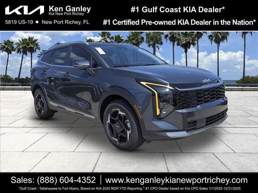 Gravity Gray 2026 Kia Sportage Hybrid EX