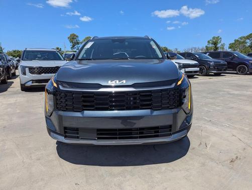 Gravity Gray 2026 Kia Sportage Hybrid EX