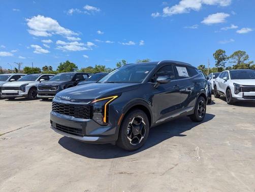 Gravity Gray 2026 Kia Sportage Hybrid EX