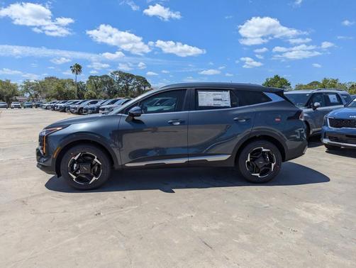 Gravity Gray 2026 Kia Sportage Hybrid EX