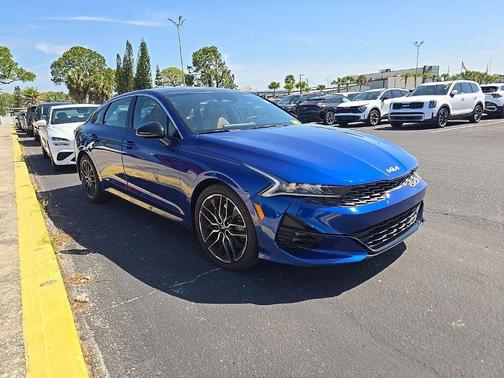 Sapphire Blue 2024 Kia K5 GT