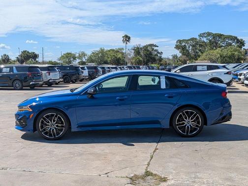 Sapphire Blue 2024 Kia K5 GT