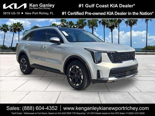 Ivory Silver 2026 Kia Sorento S