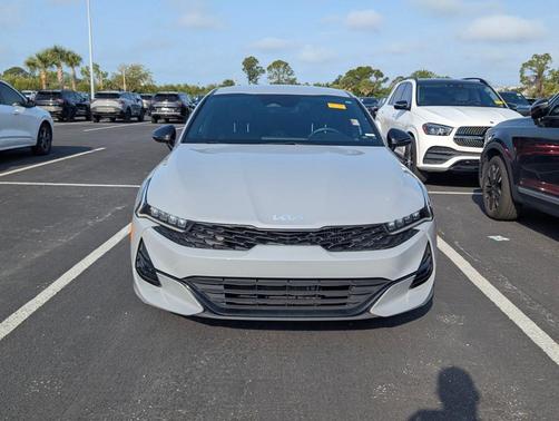 Wolf Gray 2022 Kia K5 GT-Line