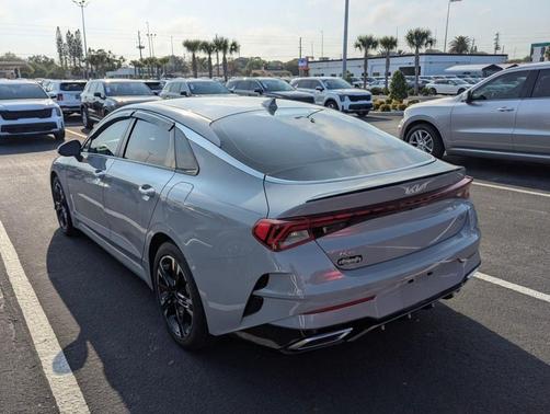 Wolf Gray 2022 Kia K5 GT-Line