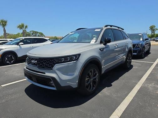 Wolf Gray 2023 Kia Sorento X-Line SX Prestige
