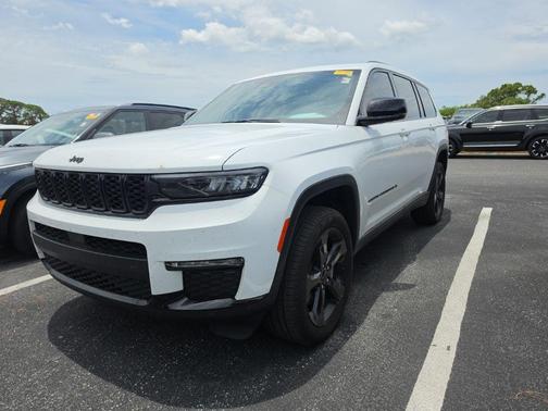 Bright White Clearcoat 2025 Jeep Grand Cherokee L Limited