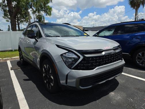 Wolf Gray 2023 Kia Sportage X-Line
