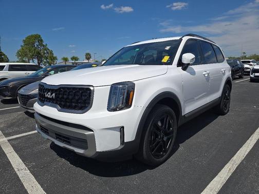 Glacial White Pearl 2023 Kia Telluride EX X-Line