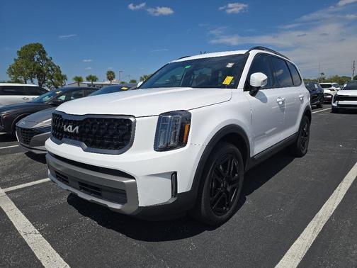 Glacial White Pearl 2023 Kia Telluride EX X-Line