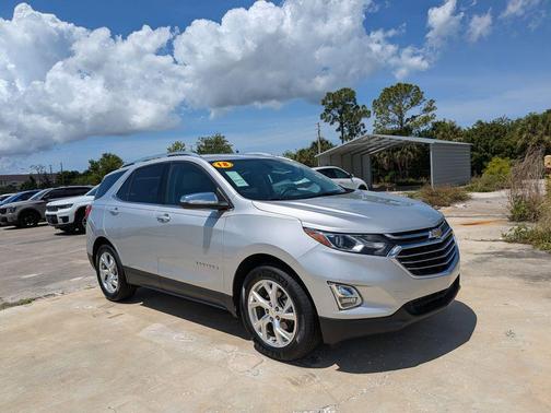 Silver Ice Metallic 2018 Chevrolet Equinox Premier w/1LZ